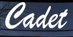 Cadet Car or Truck Window Decal Sticker