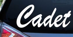 Cadet Car or Truck Window Decal Sticker