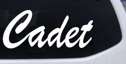 Cadet Car or Truck Window Decal Sticker
