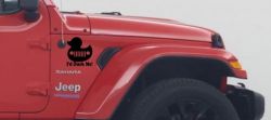 I'd Duck Me Car or Truck Window Decal Sticker (Black)