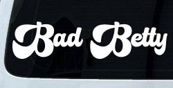 Bad Betty Car or Truck Window Decal Sticker