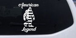 Bigfoot American Legend Car or Truck Vinyl Window Decal Sticker