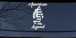Bigfoot American Legend Car or Truck Vinyl Window Decal Sticker