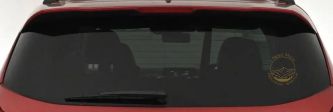 I need More Mountain Silence Car or Truck Vinyl Window Decal Sticker (Gold)