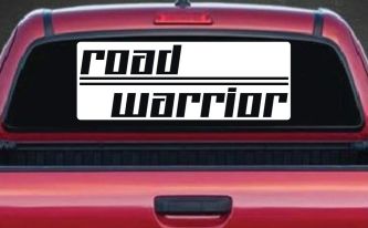 Road Warrior Car or Truck Vinyl Window Decal Sticker