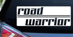 Road Warrior Car or Truck Vinyl Window Decal Sticker