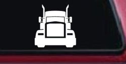 Tractor Trailer Truck Big Rig Car or Truck Vinyl Window Decal Sticker
