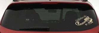 I'd Rather Be Fishing Funny F___ING Car or Truck Vinyl Window Decal Sticker (Desert Sand)
