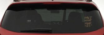 Salt Sand Beach Decal Car or Truck Vinyl Window Decal Sticker (Light Brown)