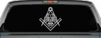 Freemason Shriner 32 Degree Car or Truck Vinyl Window Decal Sticker