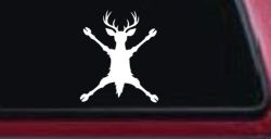 Deer Splat Car Truck Vinyl Window Decal Sticker