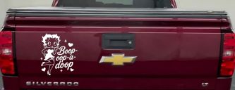 Betty Boop Opp A Doop Car Truck Vinyl Window Decal Sticker