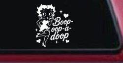Betty Boop Opp A Doop Car Truck Vinyl Window Decal Sticker
