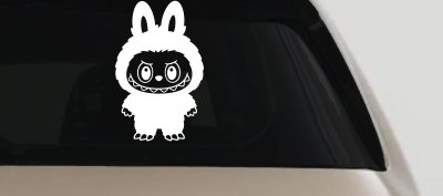 Labubu Car Truck Vinyl Window Decal Sticker