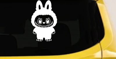 Labubu Car Truck Vinyl Window Decal Sticker