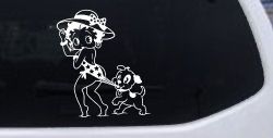 Betty Boop iconic Coopertone Car Truck Vinyl Window Decal Sticker