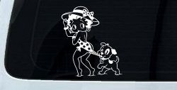 Betty Boop iconic Coopertone Car Truck Vinyl Window Decal Sticker