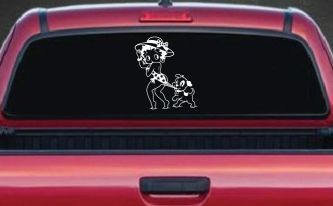 Betty Boop iconic Coopertone Car Truck Vinyl Window Decal Sticker