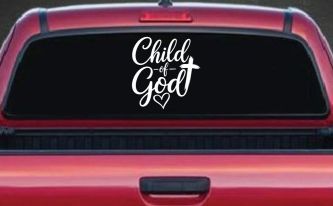 Child of God Car or Truck Vinyl Window Decal Sticker