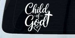 Child of God Car or Truck Vinyl Window Decal Sticker
