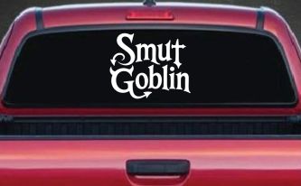 Smut Goblin Car or Truck Vinyl Window Decal Sticker