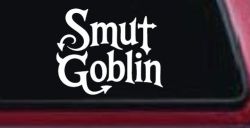 Smut Goblin Car or Truck Vinyl Window Decal Sticker