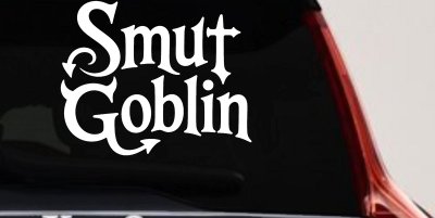 Smut Goblin Car or Truck Vinyl Window Decal Sticker