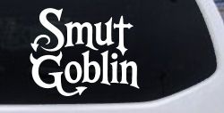Smut Goblin Car or Truck Vinyl Window Decal Sticker