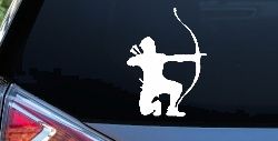 Bow Hunter Hunting Car or Truck Window Decal Sticker