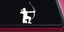 Bow Hunter Hunting Car or Truck Window Decal Sticker