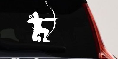 Bow Hunter Hunting Car or Truck Window Vinyl Decal Sticker