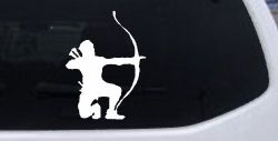 Bow Hunter Hunting Car or Truck Window Decal Sticker