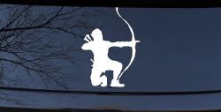 Bow Hunter Hunting Car or Truck Window Decal Sticker