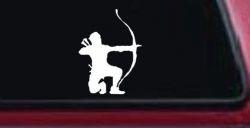 Bow Hunter Hunting Car or Truck Window Decal Sticker