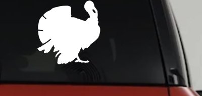 Turkey Animals Car or Truck Window Vinyl Decal Sticker