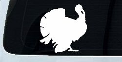 Turkey Animals Car or Truck Window Decal Sticker