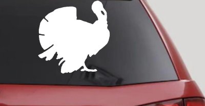 Turkey Animals Car or Truck Window Vinyl Decal Sticker
