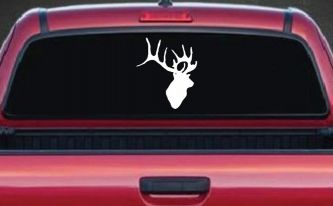 Deer Hunting Car or Truck Window Decal Sticker
