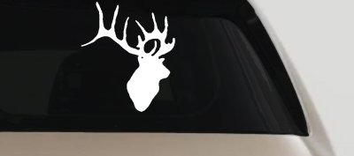 Deer Hunting Car or Truck Window Vinyl Decal Sticker