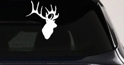 Deer Hunting Car or Truck Window Vinyl Decal Sticker