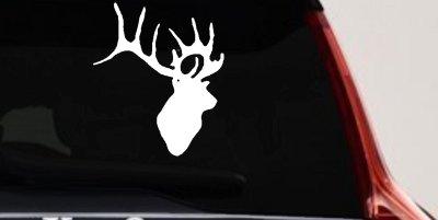 Deer Hunting Car or Truck Window Vinyl Decal Sticker