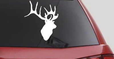 Deer Hunting Car or Truck Window Vinyl Decal Sticker