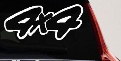 4x4 Off Road Car Truck Window Vinyl Decal Sticker Adventure Ready