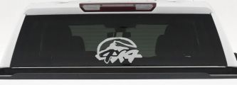 4 X 4 Off Road Car or Truck Window Decal Sticker (Light Gray)