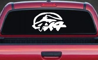 4 X 4 Off Road Car or Truck Window Decal Sticker