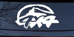 4 X 4 Off Road Car or Truck Window Decal Sticker