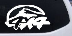 4 X 4 Off Road Car or Truck Window Decal Sticker