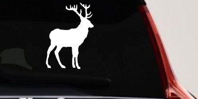 Deer Hunting Car or Truck Window Vinyl Decal Sticker