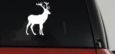 Deer Hunting Car or Truck Window Vinyl Decal Sticker