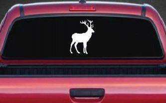 Deer Hunting Car or Truck Window Decal Sticker